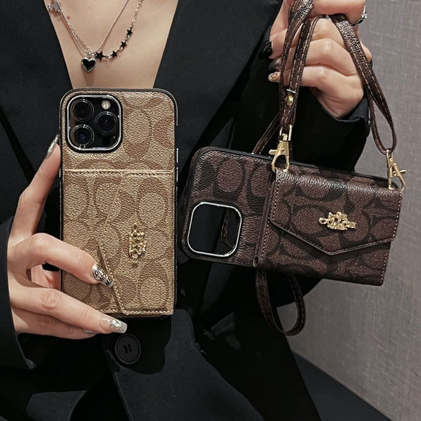 Apple phone case multi-layer card holder