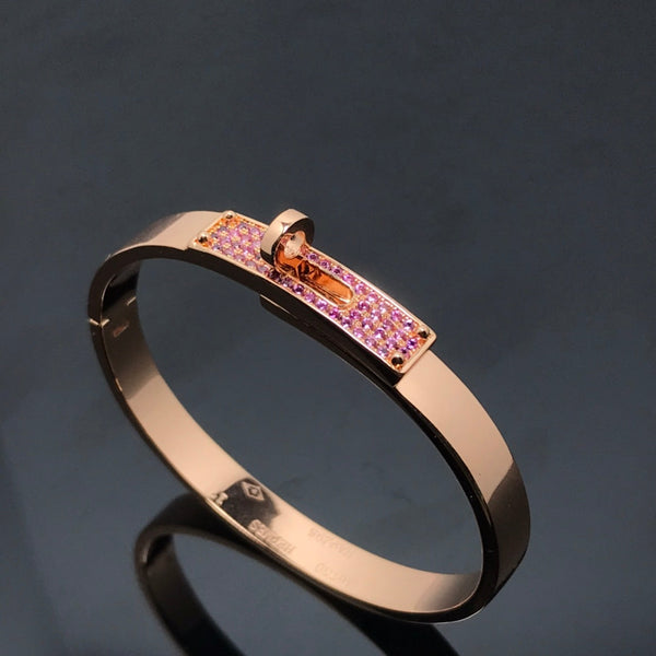 ˇFashion StreetˇKELLY BRACELET PINK DIAMOND