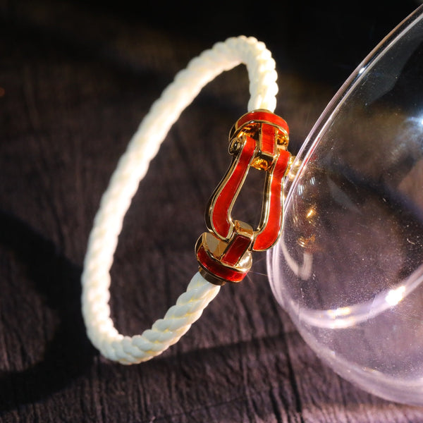 ˇFashion StreetˇFORCE 10 WHITE TEXTILE DIAMOND PAVED