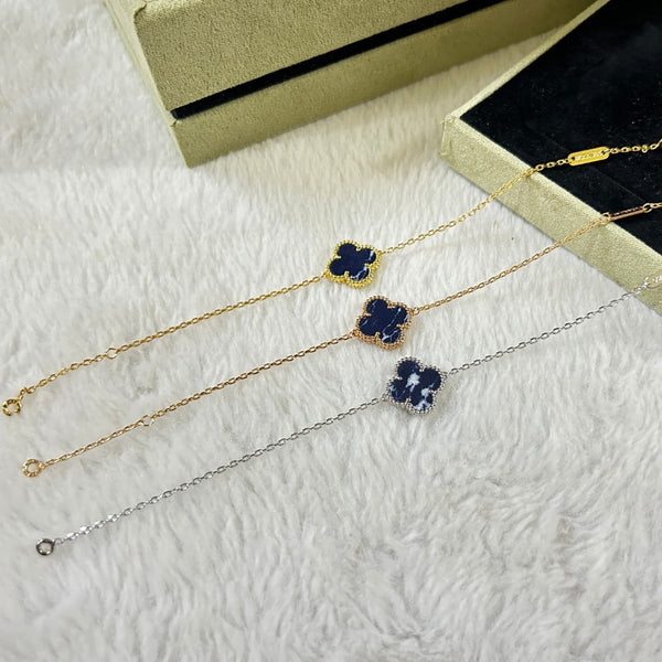 ˇFashion StreetˇCLOVER 1 MOTIF PIETERSITE BRACELET