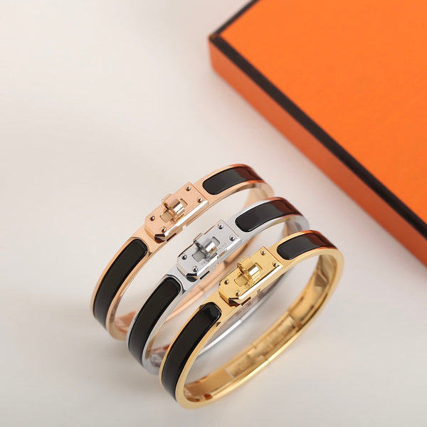 ˇFashion StreetˇHM KELLY BLACK BRACELET