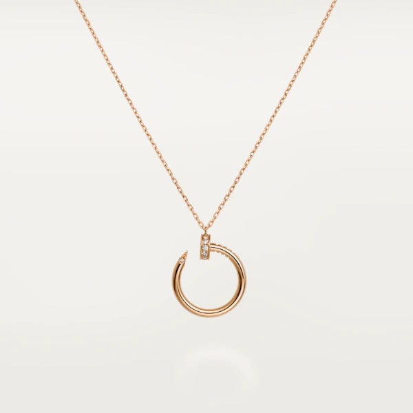 ˇFashion StreetˇJUSTE NECKLACE PINK GOLD