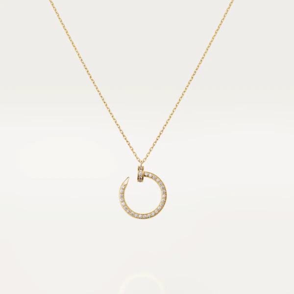 ˇFashion StreetˇJUSTE NECKLACE GOLD DIAMONDS