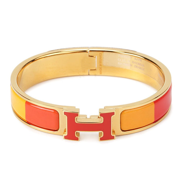 ˇFashion StreetˇH BRACELET ORANGE RAINBOW CERAMIC