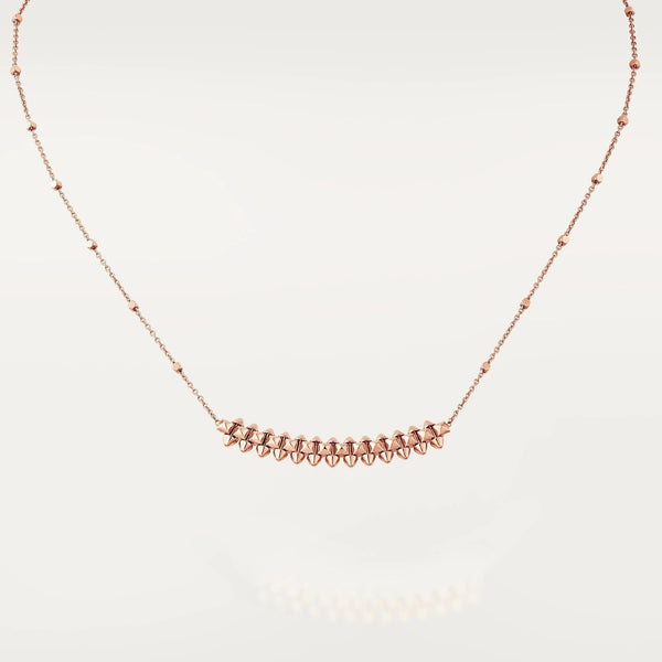 ˇFashion StreetˇCLASH PINK GOLD NECKLACE