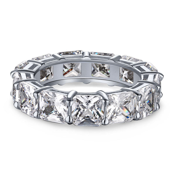 ˇFashion StreetˇElegant Princess Cut Tennis Ring