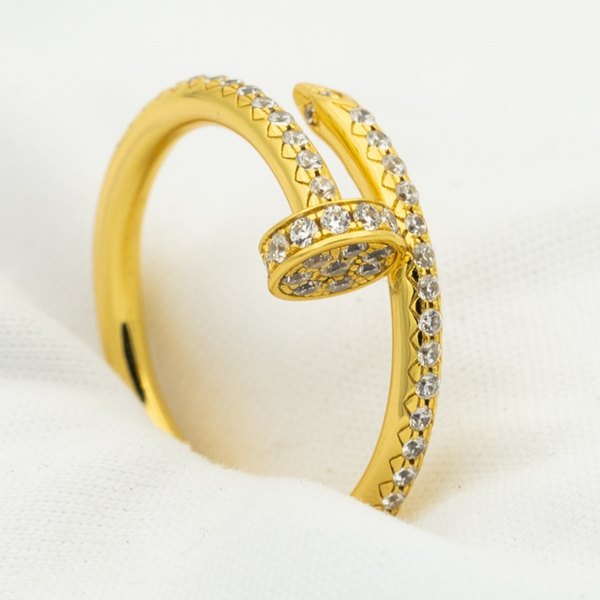 ˇFashion StreetˇJUSTE RING 1.8MM GOLD DIAMONDS