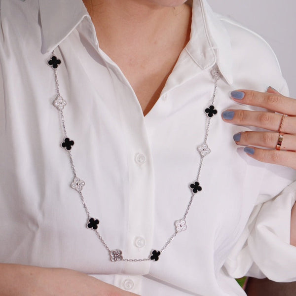 ˇFashion StreetˇCLOVER 20 MOTIFS ONYX DIAMOND SILVER