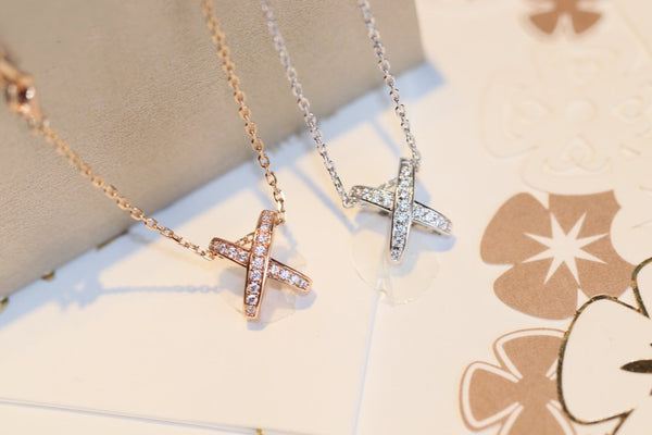 ˇFashion StreetˇJEUX DE DIAMOND NECKLACE