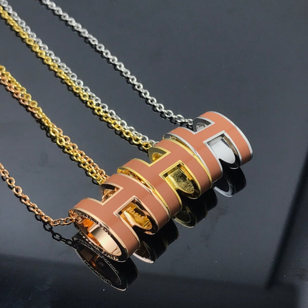 ˇFashion StreetˇH NECKLACE BROWN