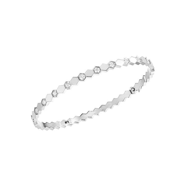 ˇFashion StreetˇBEE LOVE SILVER DIAMOND BRACELET