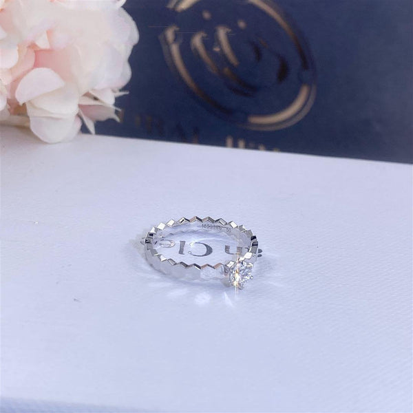 ˇFashion StreetˇBEE LOVE RING SILVER 1 DIAMOND