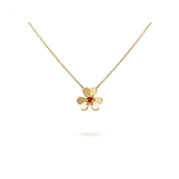 ˇFashion StreetˇFRIVOLE GOLD FLOWER NECKLACE