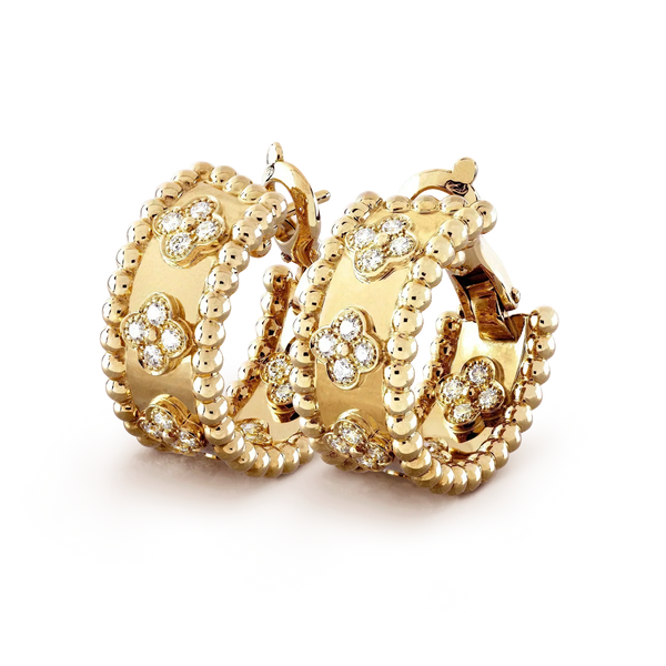 ˇFashion StreetˇPERLEE DIAMOND EARRINGS