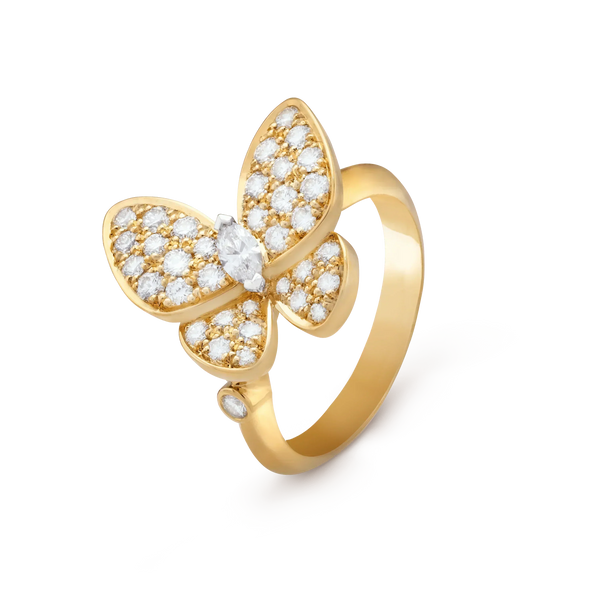 ˇFashion StreetˇBUTTERFLY DIAMOND RING