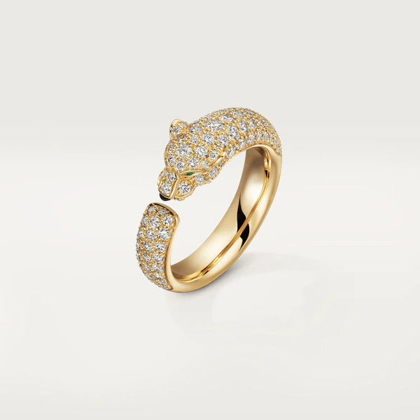 ˇFashion StreetˇPANTHERE PINK GOLD DIAMOND RING